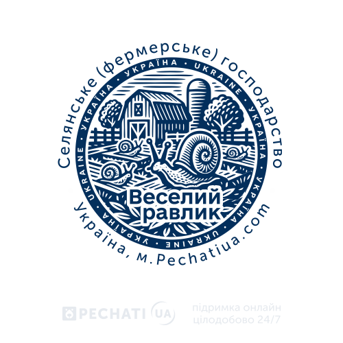 Необычные решения для фермерских хозяйств Ферма улиток - макет печати дял заказа