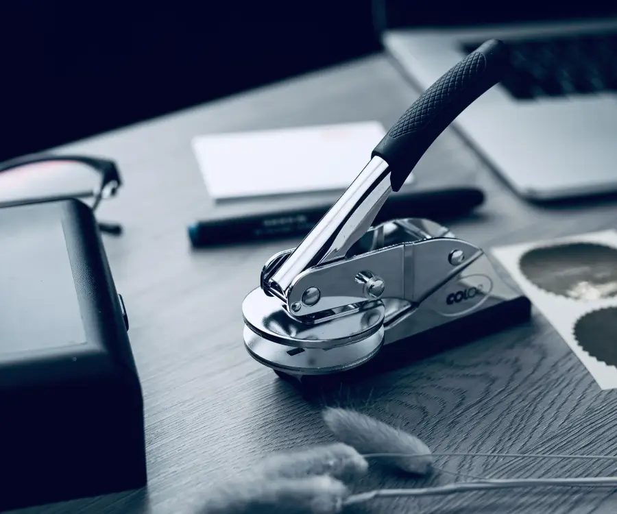 виготовлення рельєфних печаток