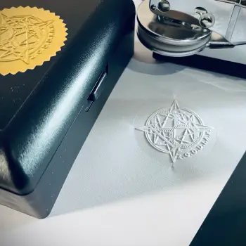 виготовлення рельєфної печатки